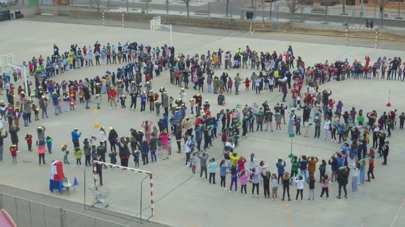 Sport, Education And Adventure in the Cultural Week of the CEIP Pirineos Pyrénées in Huesca