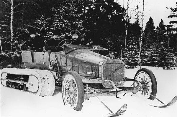 Bombardier moto de nieve 1921