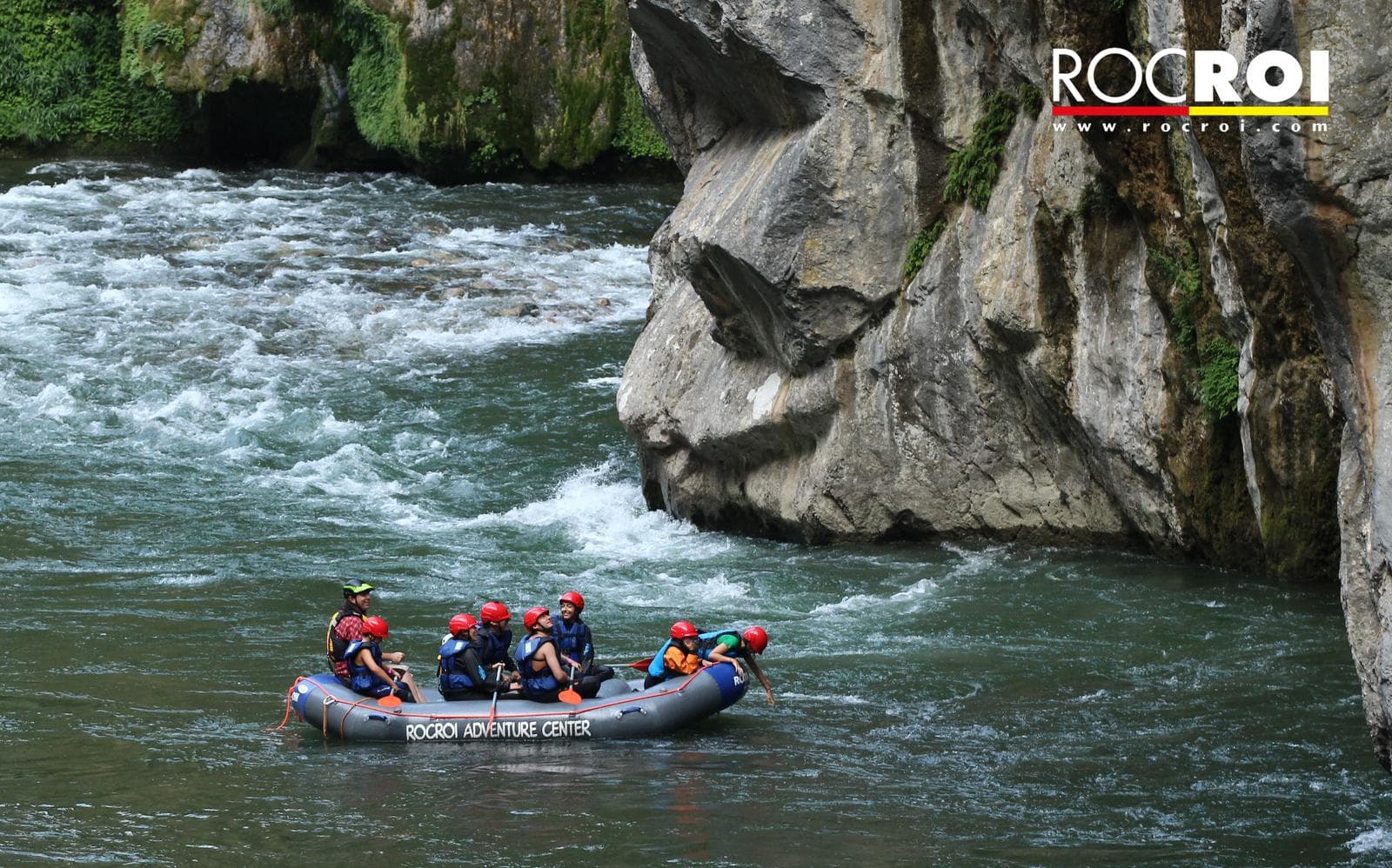 Rafting en família