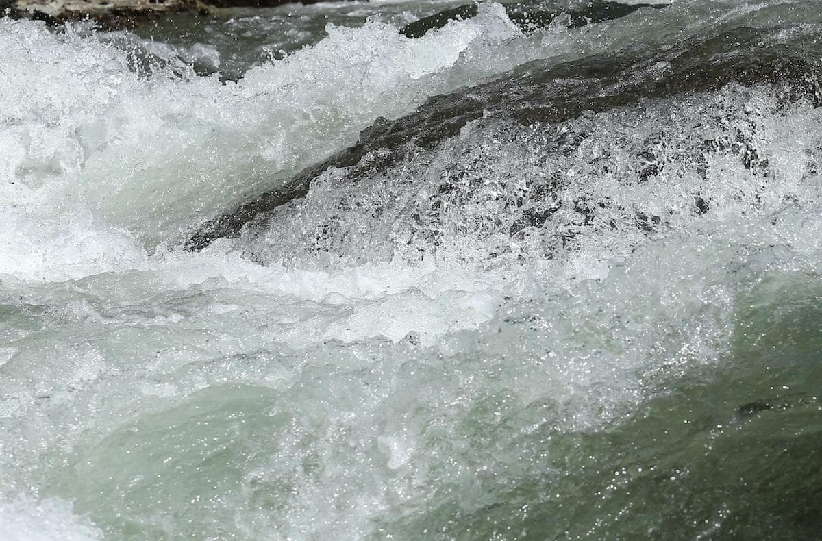 La rivière Noguera Pallaresa, le point de départ de tout cela