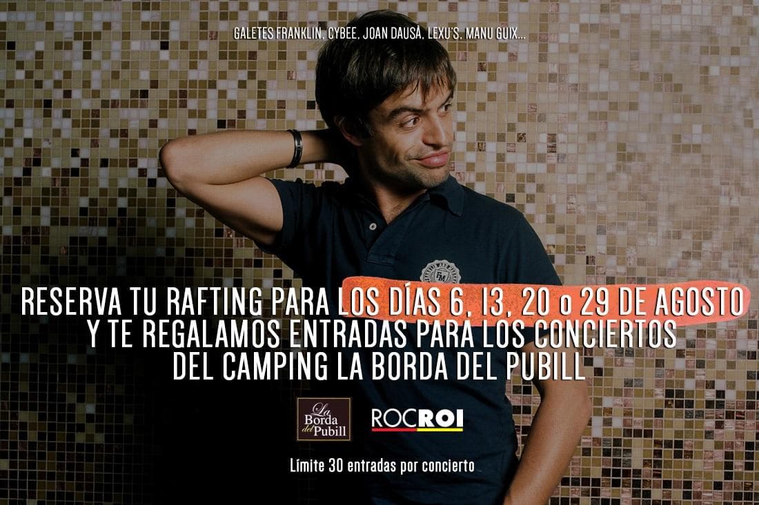 Te regalamos entradas para los conciertos del Camping La Borda del Pubill
