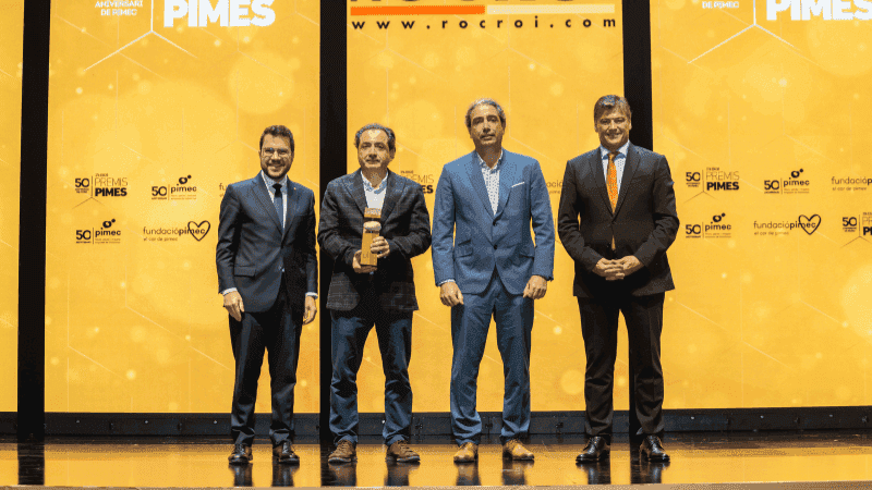 RocRoi, galardonada con el Premio a la Mipime más competitiva en la 37ª edición de los Premios PIMES