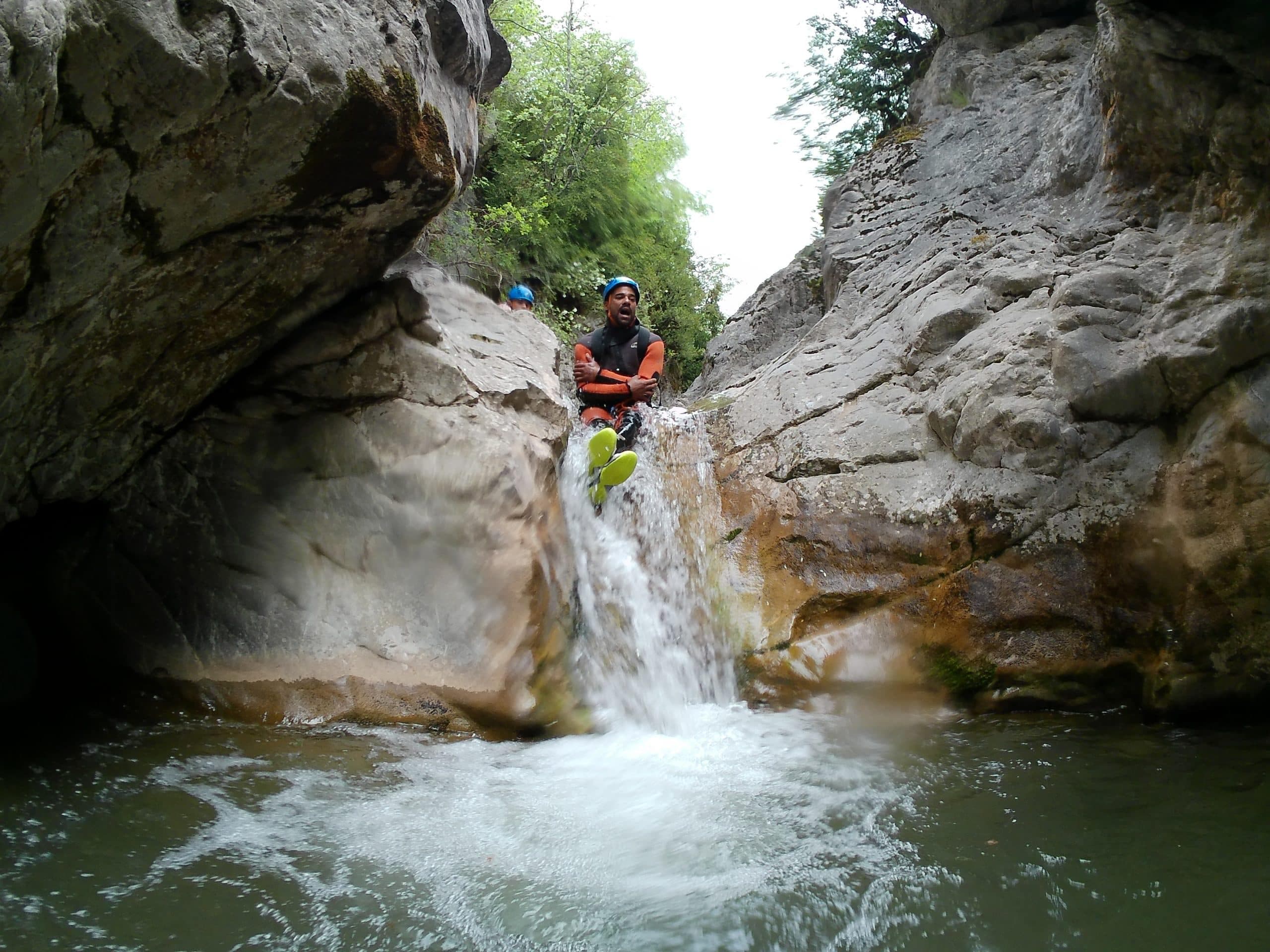 Descenso de barrancos en la Vall de Boí
