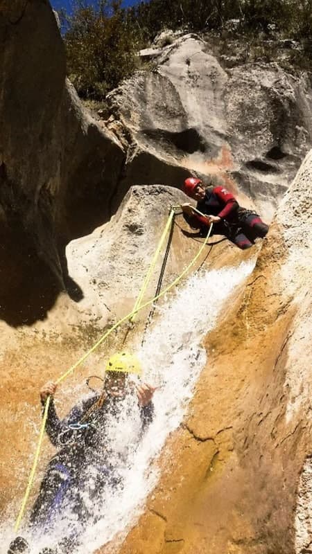 Descenso Barranco Barbaruens de 3h30 en la Valle de Arán