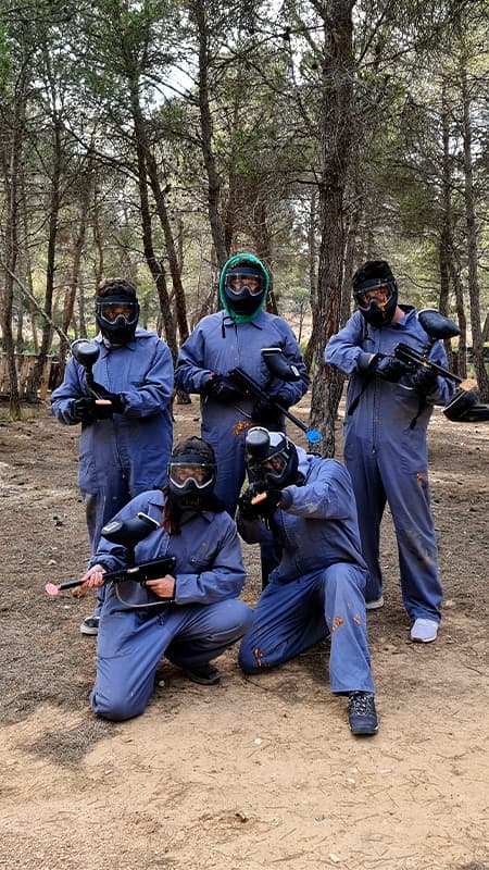 Paintball Venta del Moro · Camp Outdoor per a Grups a València (fins a 100 persones)