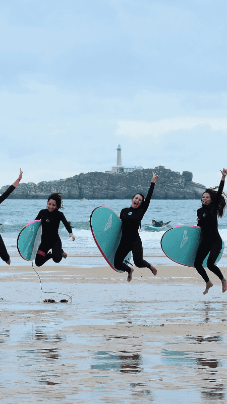 Curs de surf de 5 dies a Somo, Cantabria