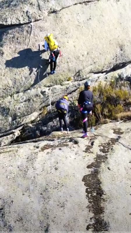 Via Ferrata de la Muela in the Ambroz Valley in Extremadura