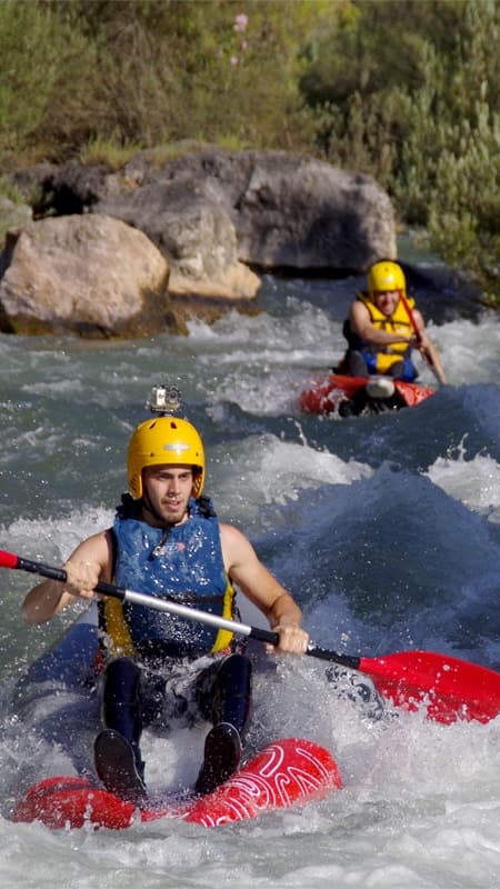 Descenso en Kayak en el Río Guadalquivir en las Sierras de Cazorla, Segura y Las Villas: Jaén