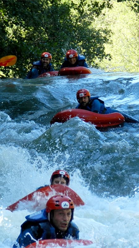 Hidrospeed a l'Alt Ebre — Descens cos a cos a Cantàbria