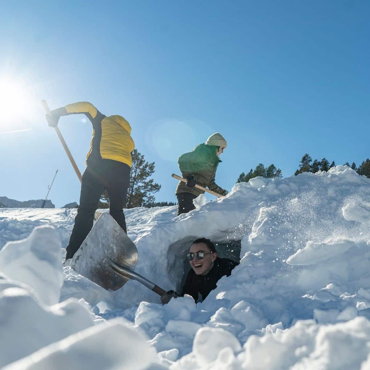 Boí Taüll: COMBO iglú + raquetas de nieve