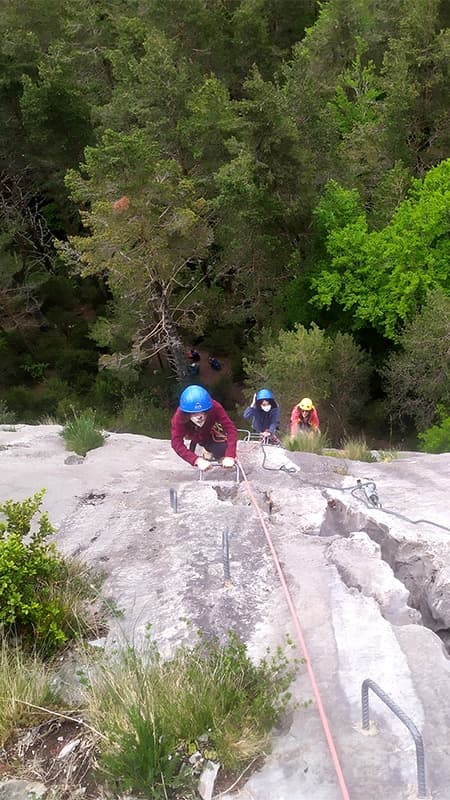 Pirineu aragonès: Via ferrada Articalena a Selva d'Oza a Jaca nivell K2