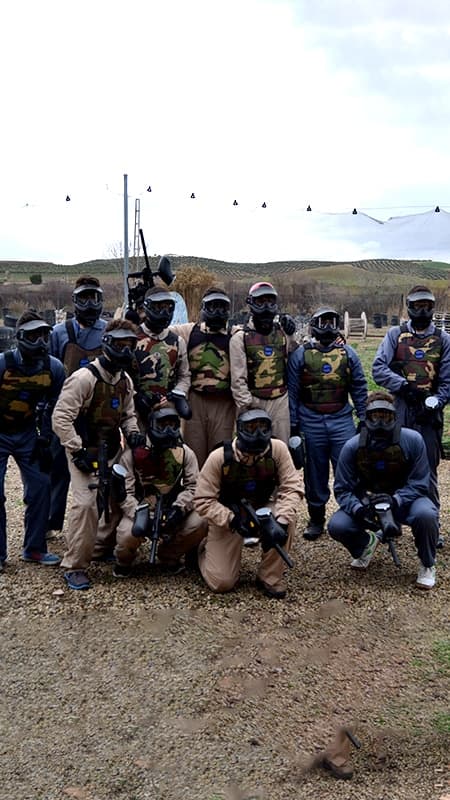 Jaén: Paintball per a grups - a partir de 8 persones