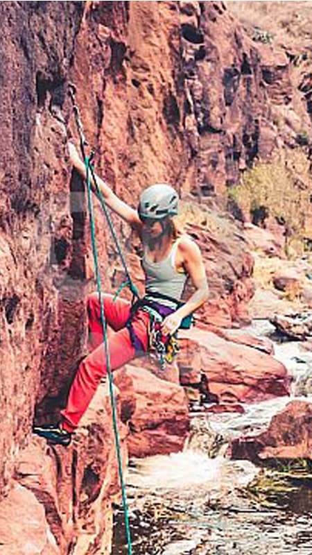 Escalada en Lanzarote en las Formaciones Geológicas