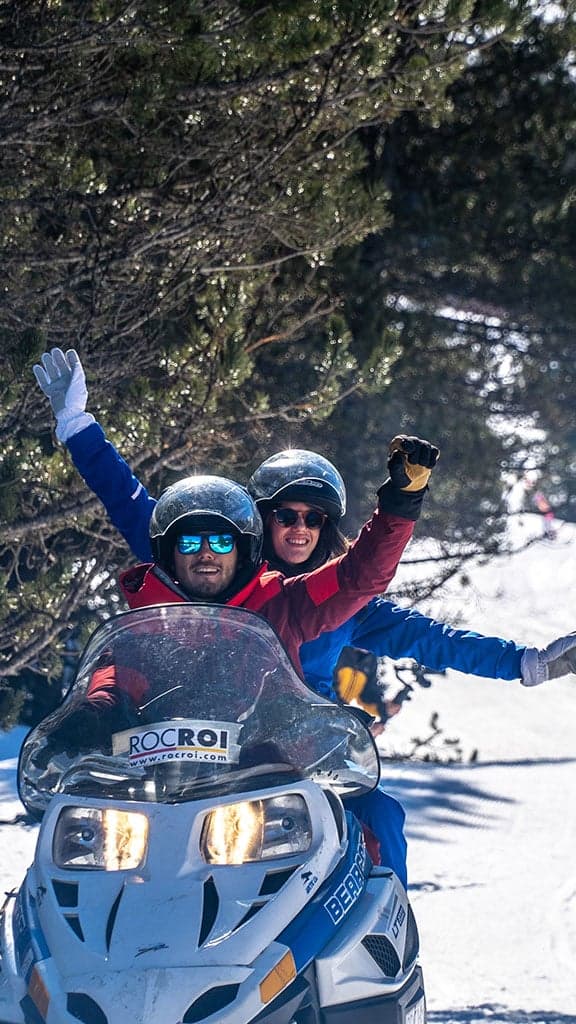 Andorre : Excursion de 2 heures en motoneige biplace - Grau Roig