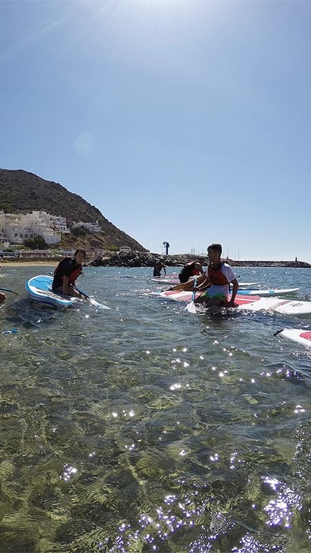 2h Ruta de Iniciación de Paddle Surf en Cabo de Gata Almería