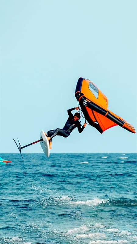 Curso Privado Wing foil Iniciación en Playa Médano, Tenerife