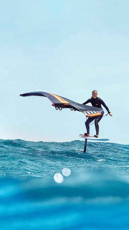 Tenerife : Cours privé de wingfoil 3h pour 1 personne - Niveau débutant