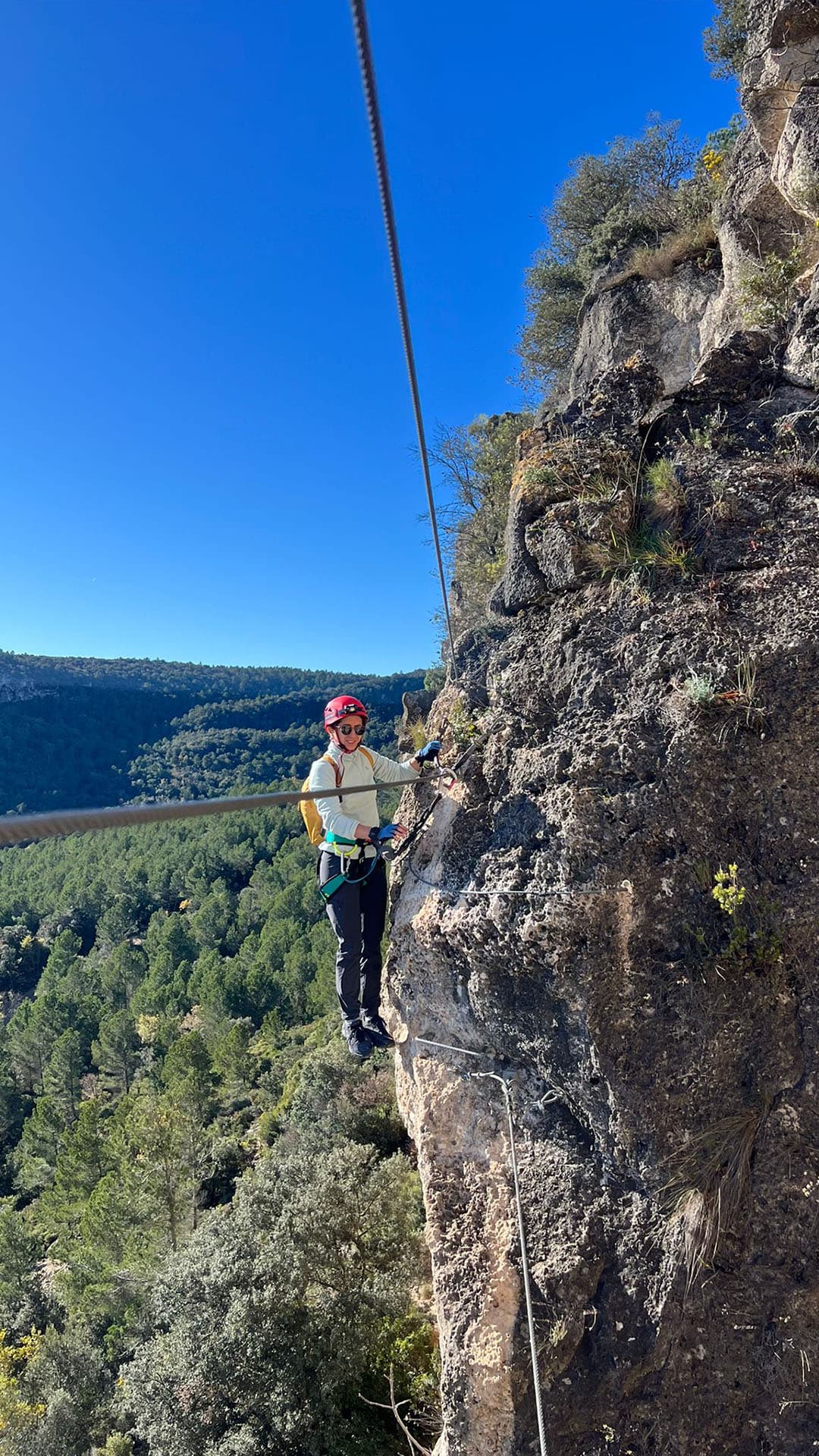 Espeleo — Via ferrata de Venes de Rojalons: nivell K3-K4 a les Muntanyes de Prades