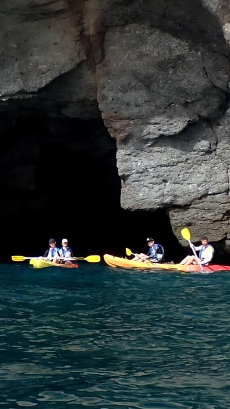 Gran Canaria: Excursion guidée de 3h en kayak et snorkel