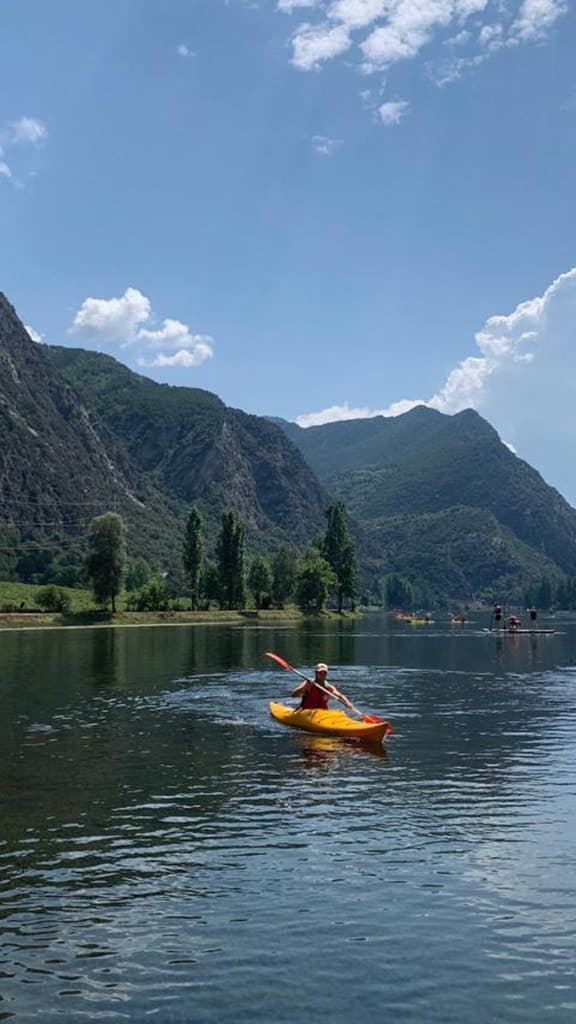 Alquiler Kayak en el Pirineo de Lleida - Individual: 30min en Lago La Torrassa
