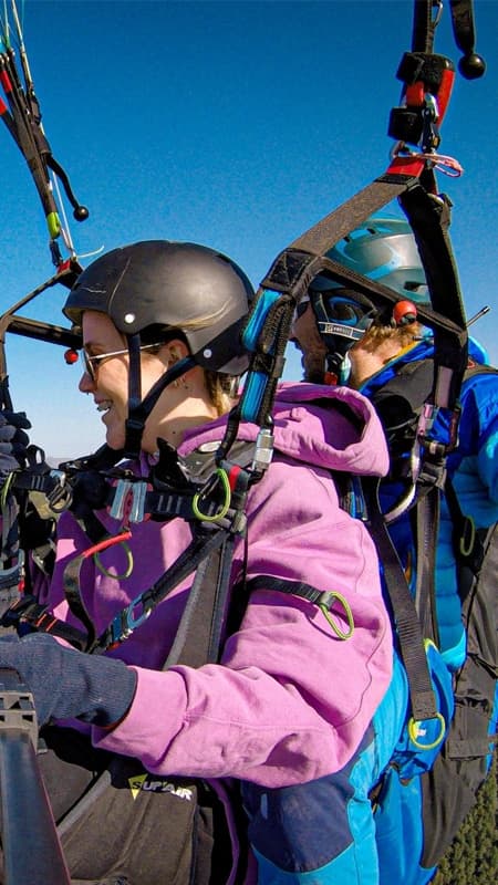 Madrid: 30 min de vol en parapente avec vidéo au-dessus des zones montagneuses