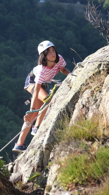 Via ferrata Cledes, Niveau K3 - Val d’Aran