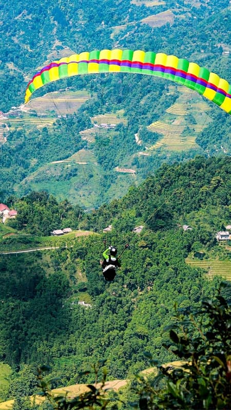 Valencia: Vuelo 'Cross Country' en parapente de 30min