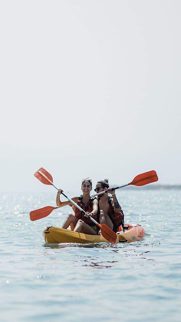 Double Kayak Location 4h à Vilanova i la Geltrú