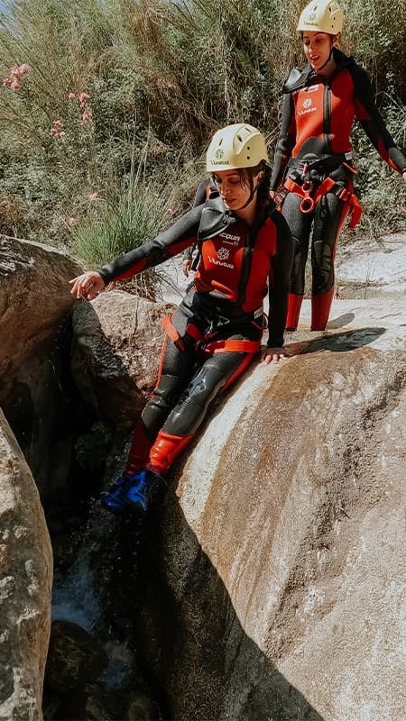 Lucena del Cid: Water canyoning - Level I