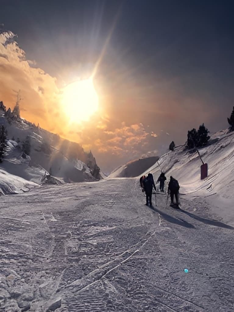 Boí Taüll: Raquetes de neu al capvespre de 3h