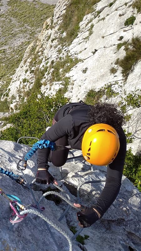 Cantabria: Via ferrata El Torreón in Lierganes level K4