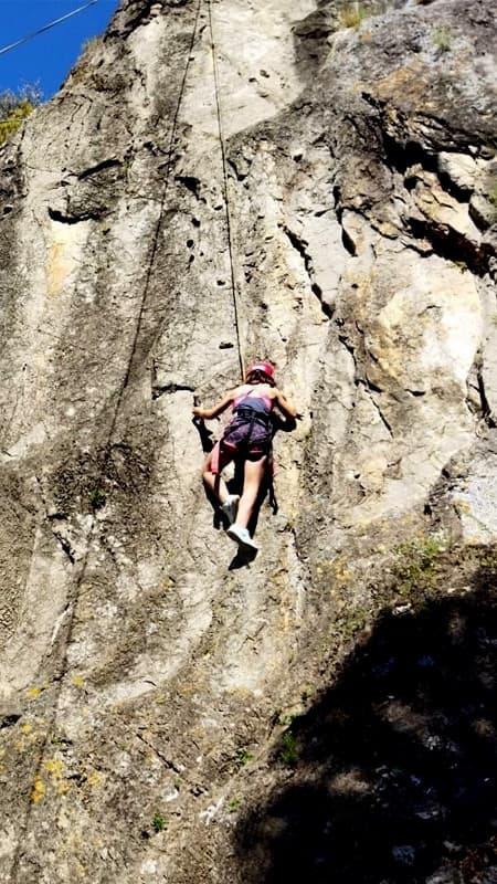 Escalade de rocher de 3h en Navarra - Niveau débutant