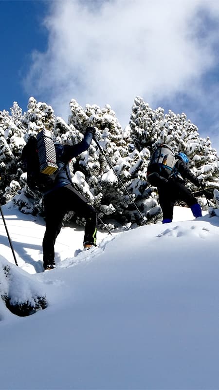 La Vall de Núria : Baptême en raquettes de 2h