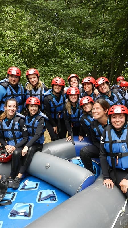 Rafting Alto Ebro — Descenso de 9 km de Montesclaros a Aldea del Ebro