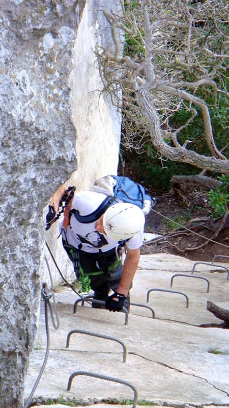 Cantabria: Via ferrata El Milar and 'Escaleras al Cielo' at La Hermida, Picos de Europa level K2-K3