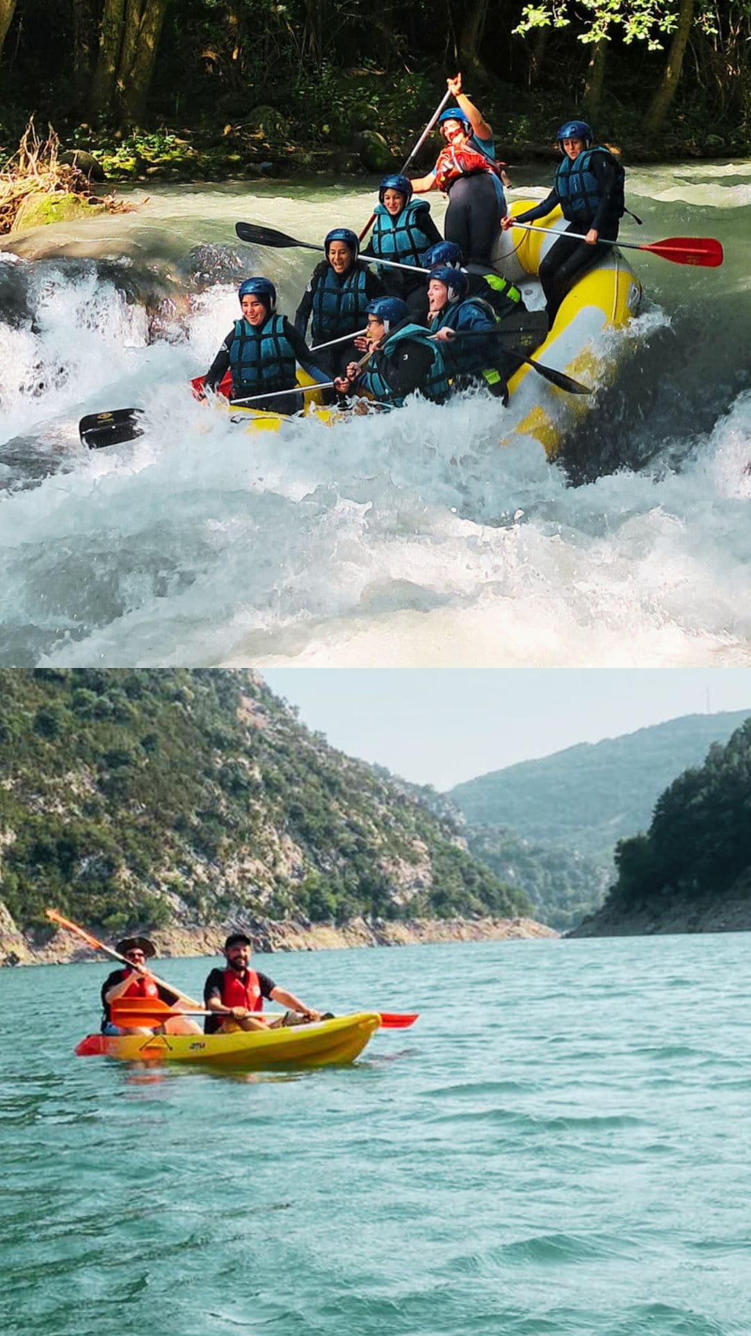 2-Day Water Pack, Kayak & Rafting – Pont de Suert