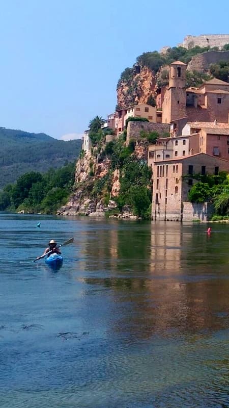 Ruta en kayak por el río Ebro: Móra d'Ebre – Miravet