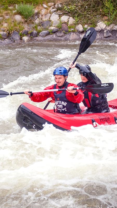 La Seu d'Urgell: Open kayak en aguas bravas de 1h