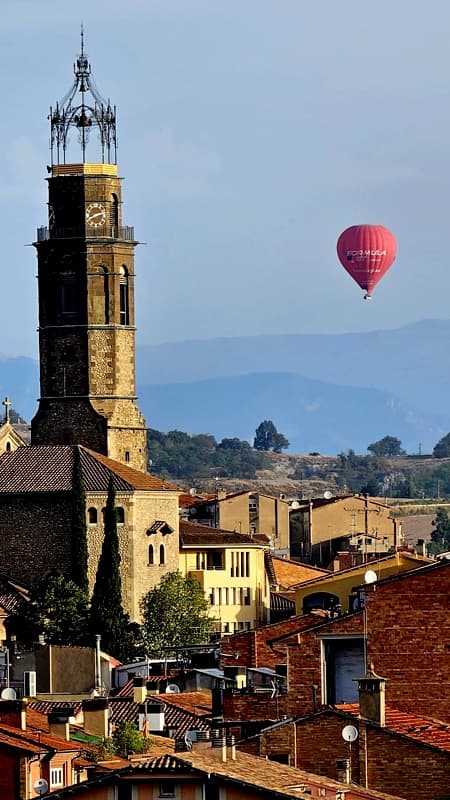 El Lluçanès: Vol en globus d'1h