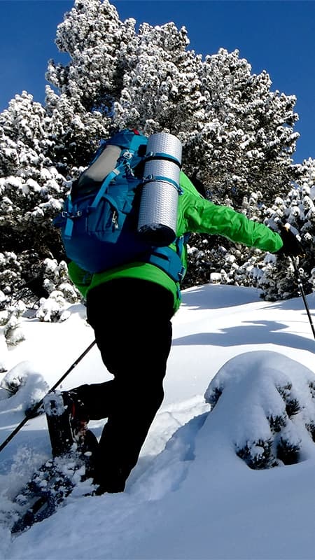 La Vall de Núria: Snowshoeing baptism of 2h in Girona