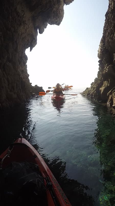 Cabo de Gata: 3h kayak route and snorkel in Cabo de Gata, Almería