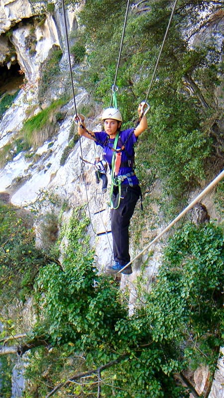 Cantabria: Via Ferrata Los Puentes in Picos de Europa level K3