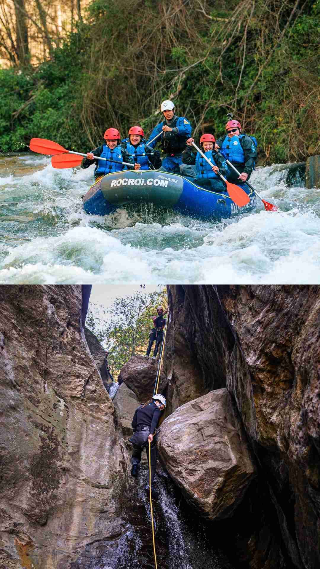 COMBO Aventura: Pack Rafting y Barranco Llavorsí