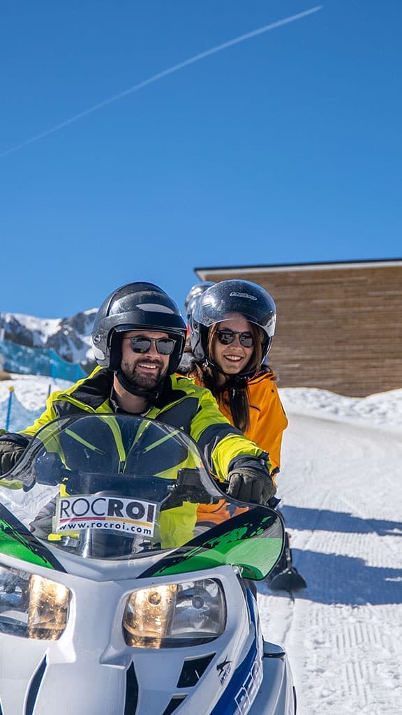Andorre : Excursion de 2 heures en motoneige biplace - Grau Roig