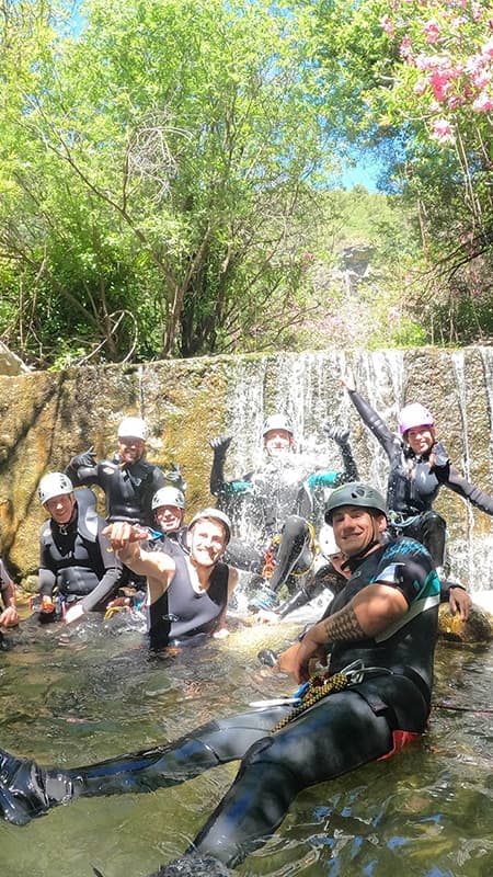 Parc Nacional Serra de las Nieves: Barranquisme familiar a Rio Grande, Zarzalones