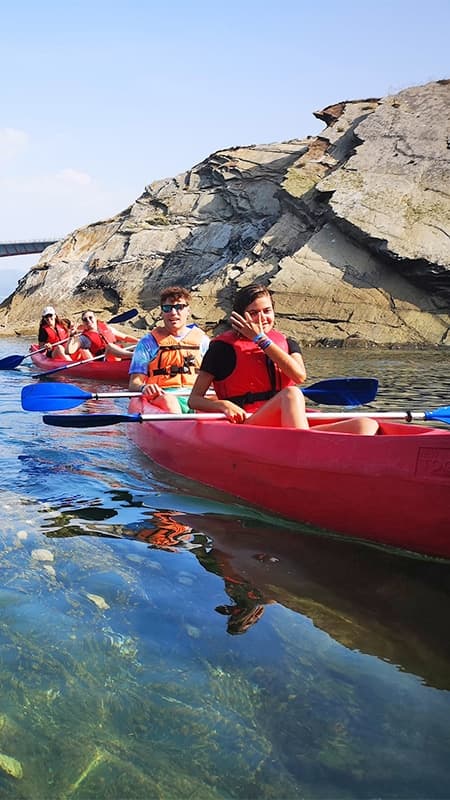 Lugo: Ruta guiada amb canoa pels ports a Ribadeo i Figueres de Lugo