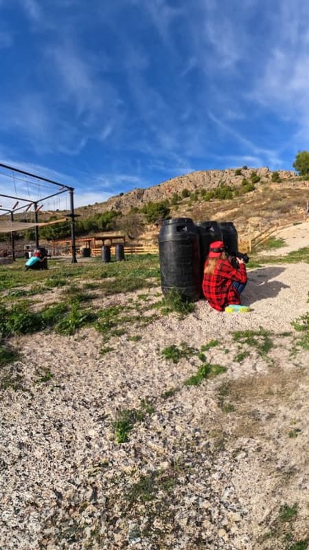 Laser Tag game with children for 2h in Onil, Alicante