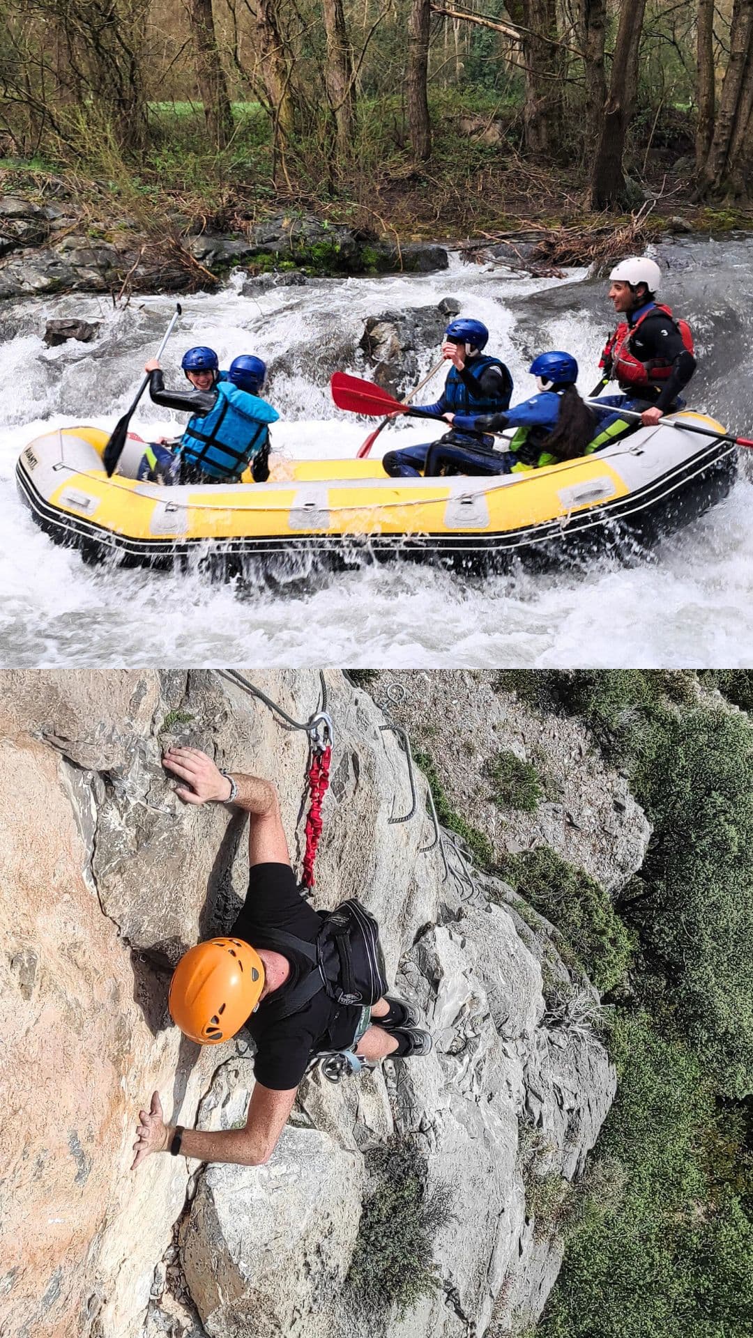 Pack Aventura 2 Dies a El Pont de Suert: Ràfting i Via Ferrata al Pirineu