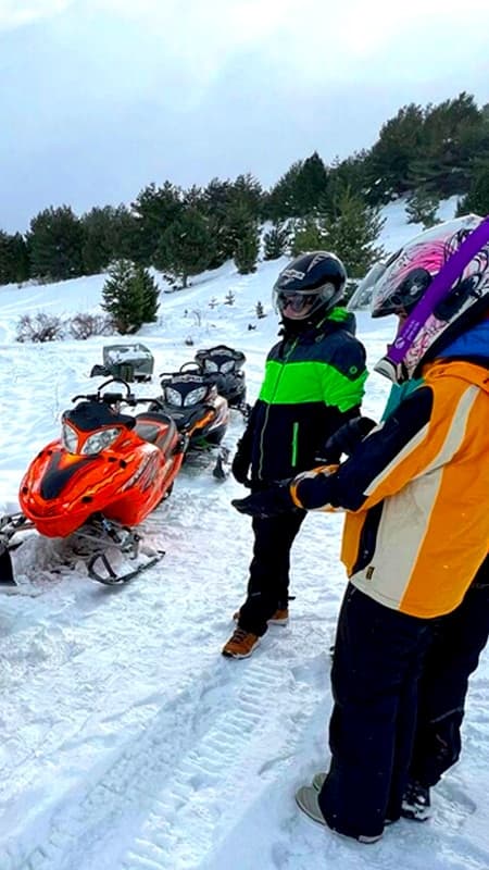 2h Ruta Guiada de Motos de Nieve Formigal - Panticosa