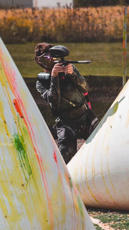 Paintball à Barcelone pour groupes + tir à l'arc au Montseny
